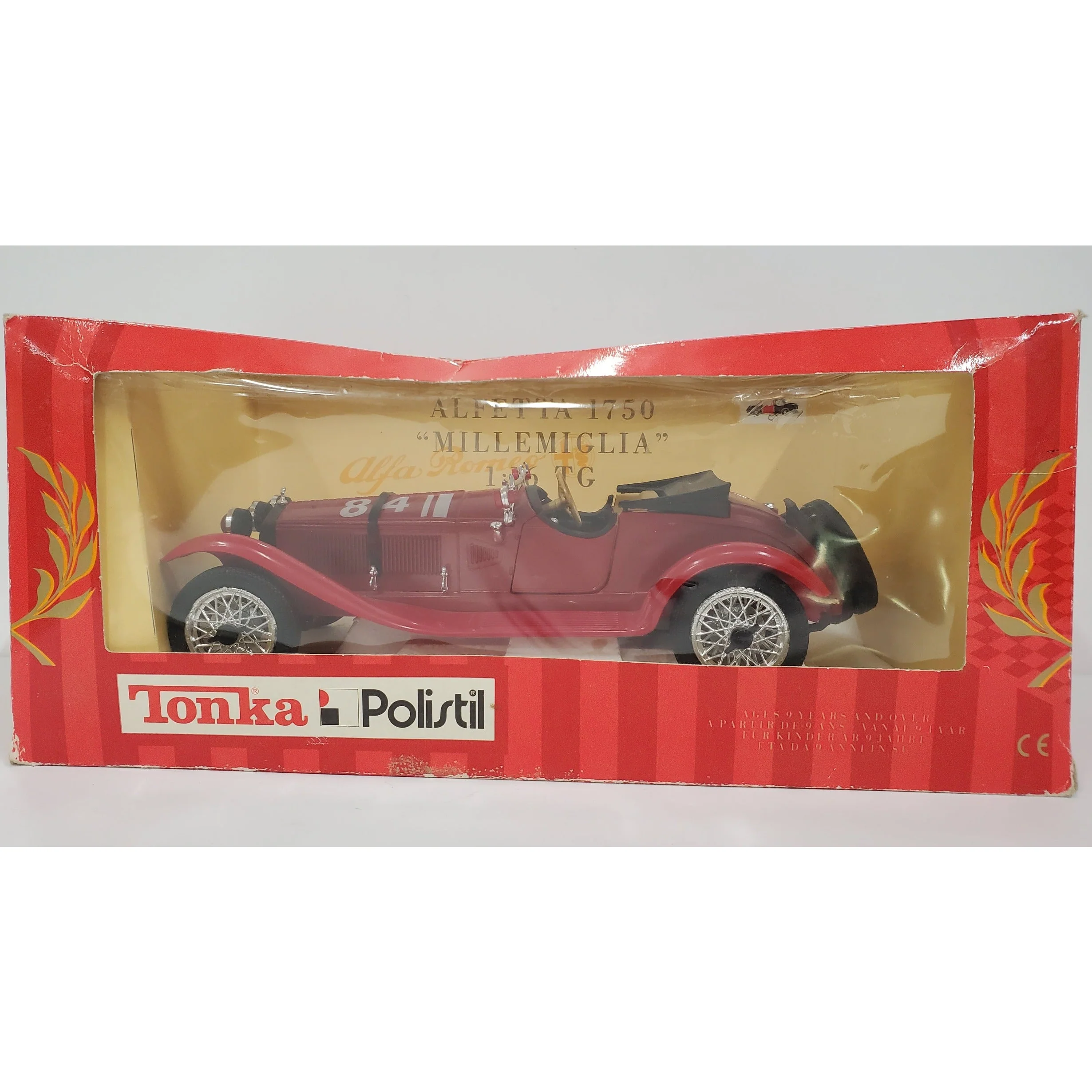 1/16 Tonka Alfa Romeo Alfetta 1750 Millemiglia TG Die Cast Model