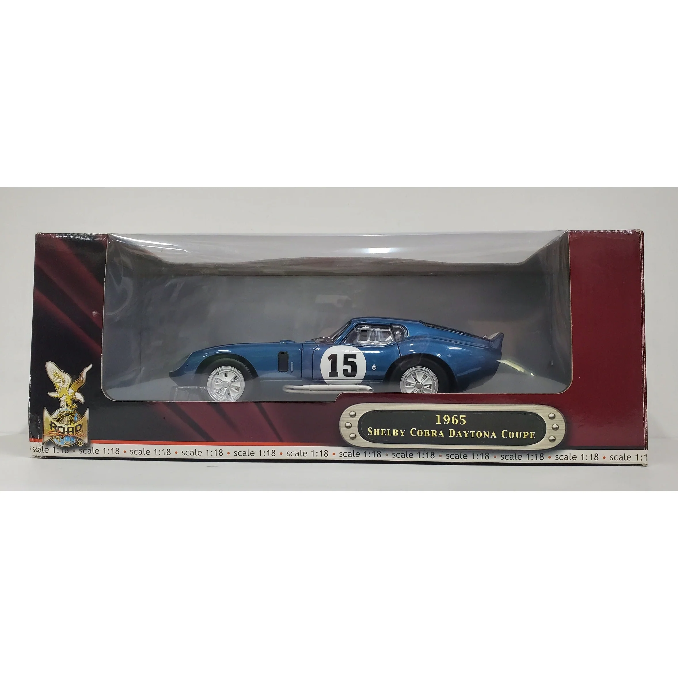 1/18 Road Signature 1965 Shelby Cobra Daytona Coupe
