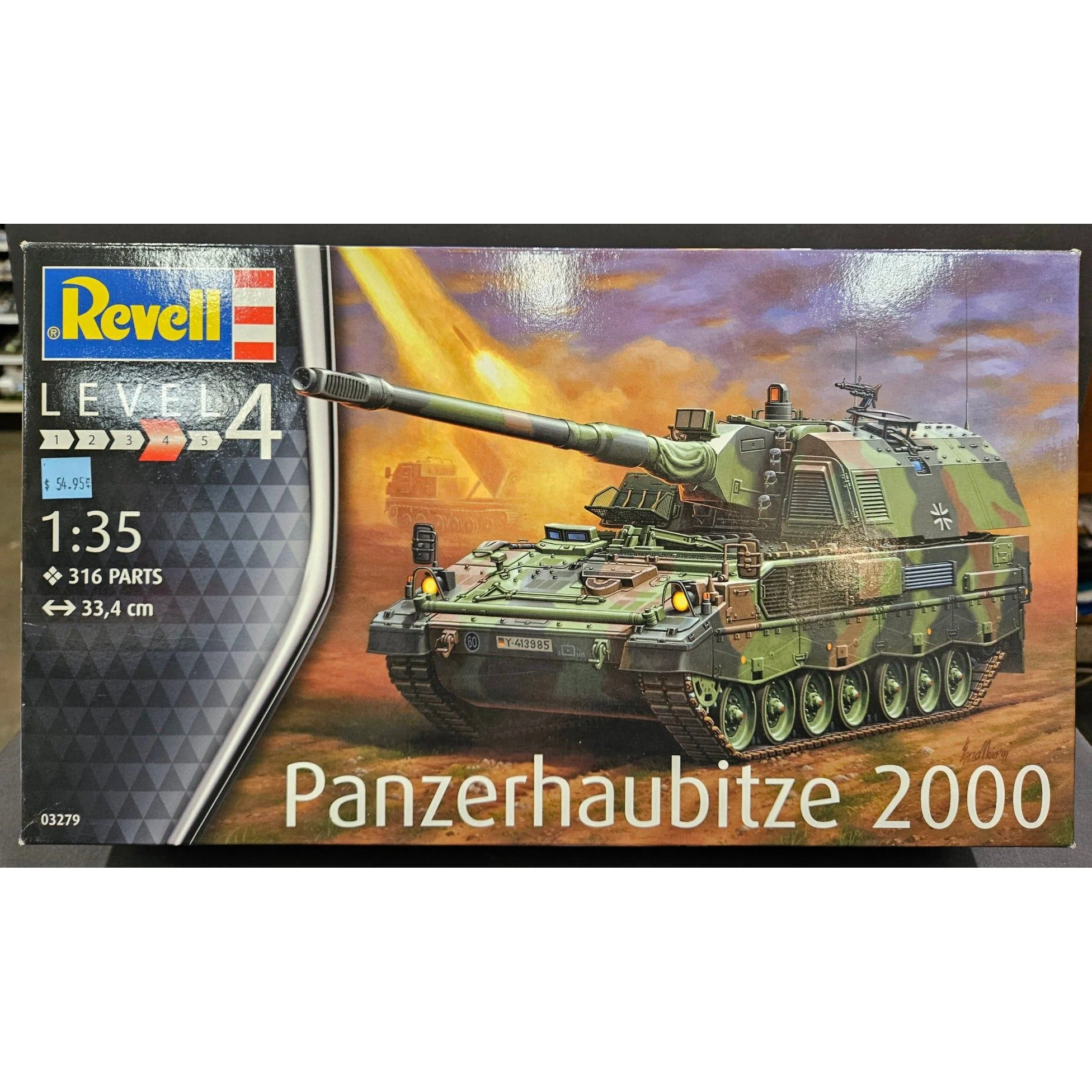 1/35 Revell Panzerhaubitze 2000 Model Kit
