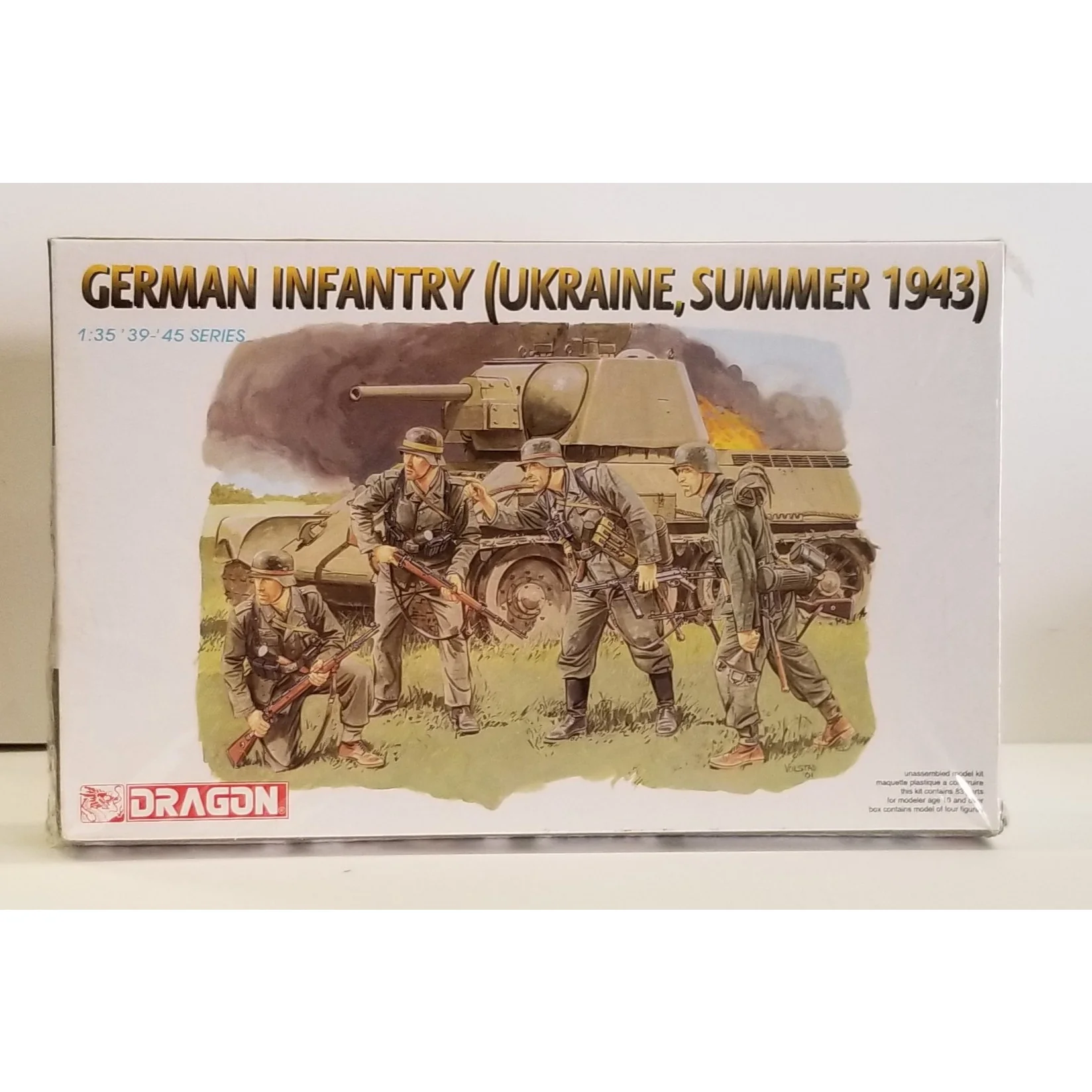 1/35 Scale Dragon 6153 German Infantry (Ukraine, Summer 1943)