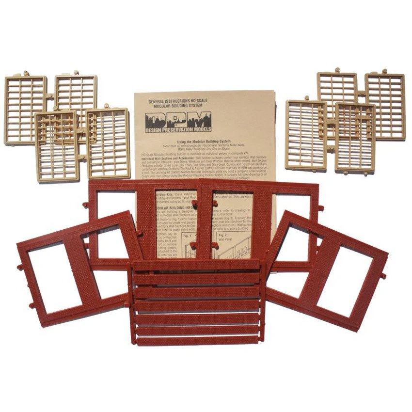 30174 HO DPM 2 Story Steel Sash Window (4) - Image 2