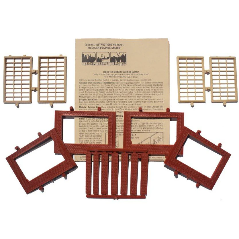 30175 HO DPM 1 Story Steel Sash Window (4) - Image 2