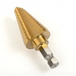 90037 STEP DRILL 7/16" - 1-1/8" X 1/16" 3/8" SHANK