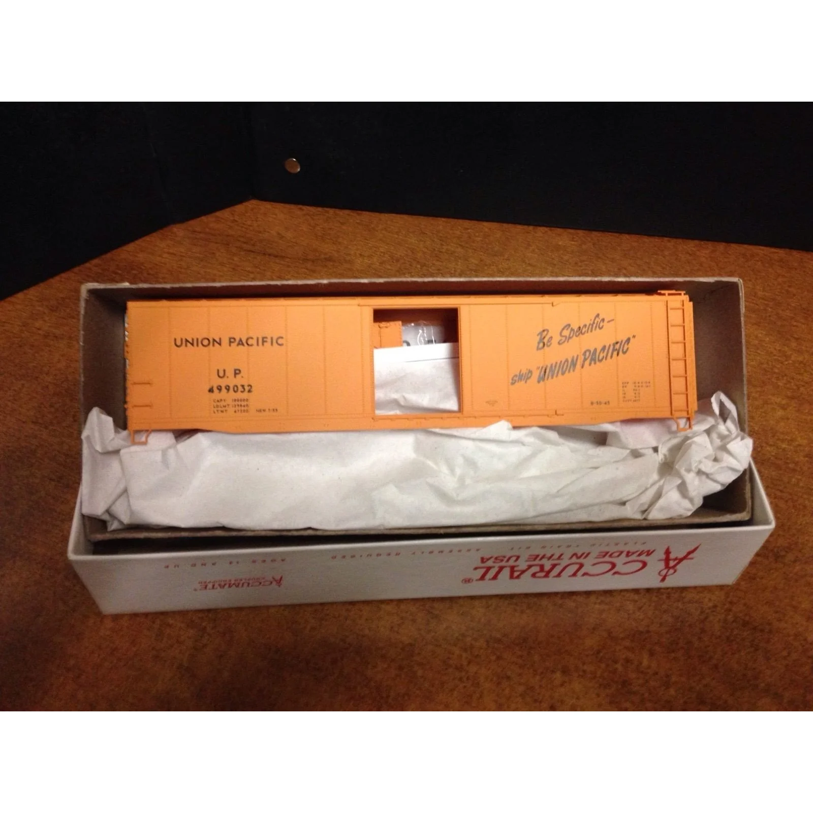 Accurail Union Pacific 50' Plug Door Boxcar - Image 2
