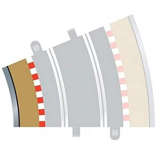 Scalextric C8281 Borders, Tan, Barriers, R3, 4pk