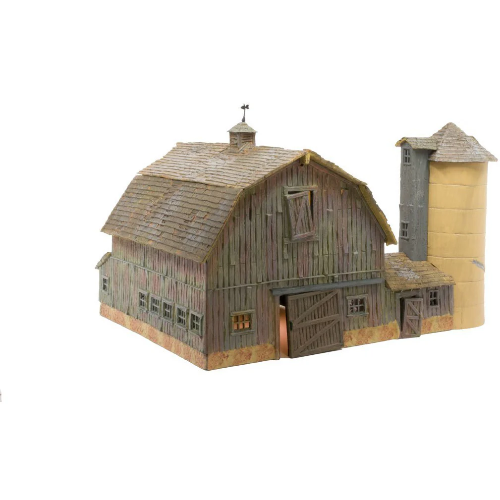 BR5038 HO Built-Up Old Weathered Barn - Image 2