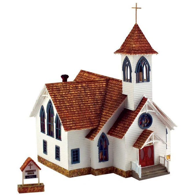 BR5041 HO B/U Community Church - Image 2