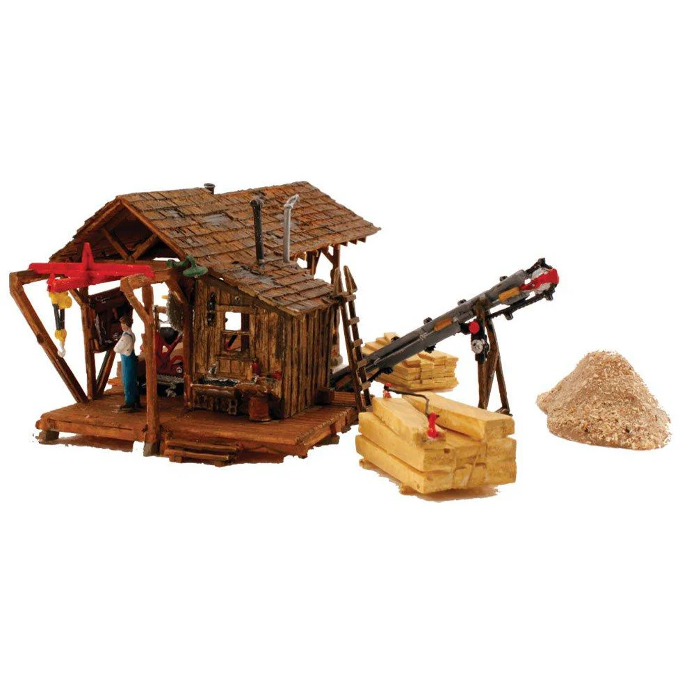 BR5044 HO Built-Up Buzz's Sawmill - Image 2