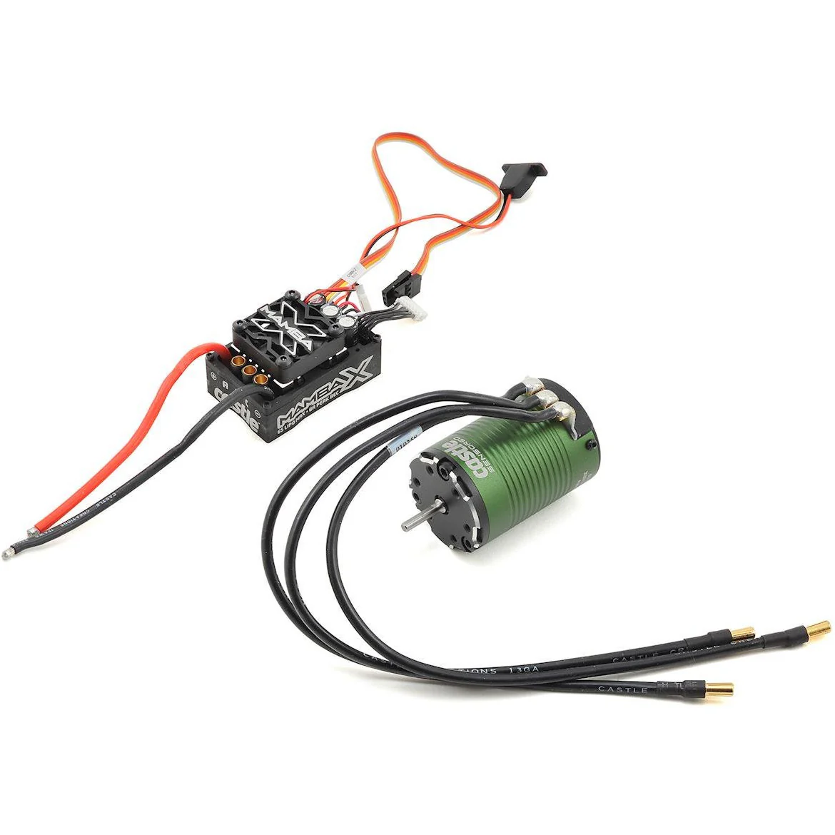 Castle Creations Mamba X SCT 1/10 Brushless Combo w/1410 Sensored Motor