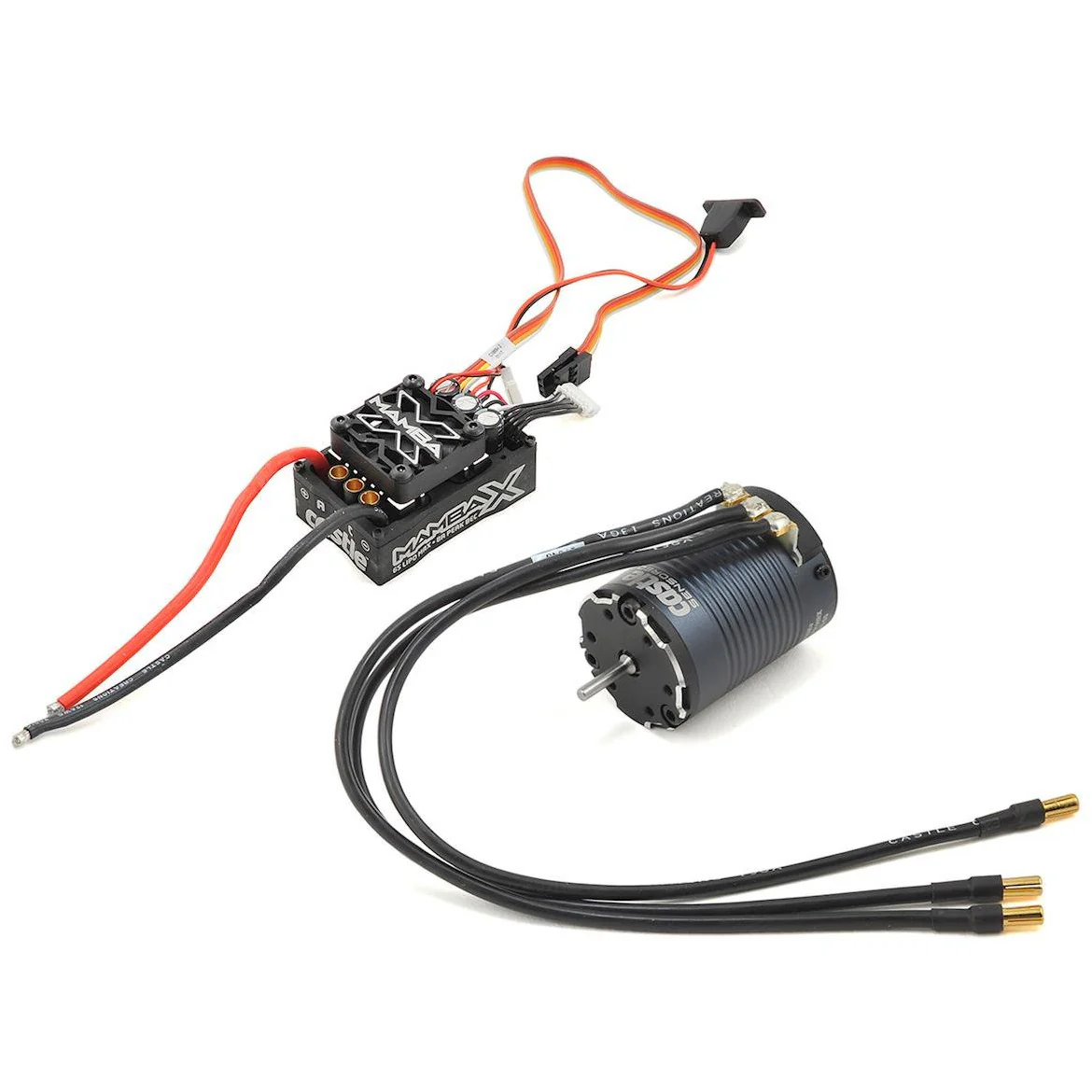 Castle Creations Mamba X Waterproof Sensored Brushless Combo w/2850kV Slate