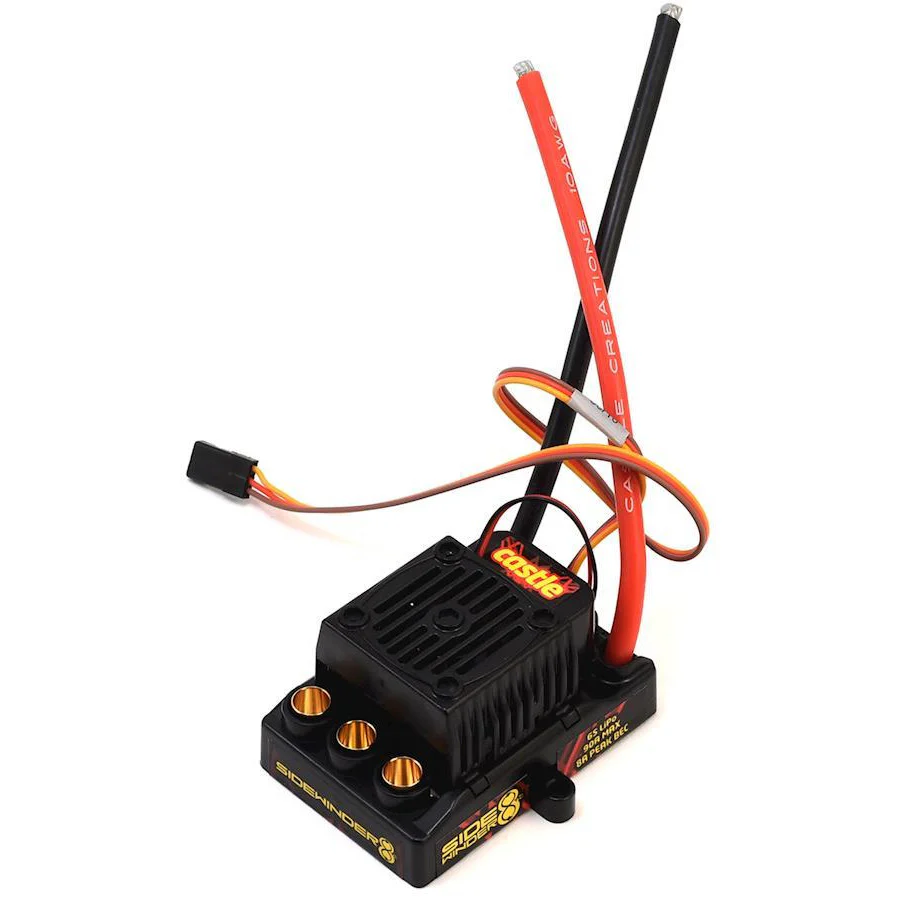 Castle Creations Sidewinder 8th 1/8 Scale Sensorless Brushless ESC