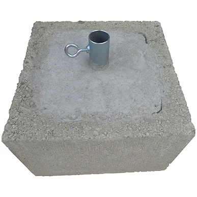 CEMENT BLOCK 3/4" FOOT 60LBS