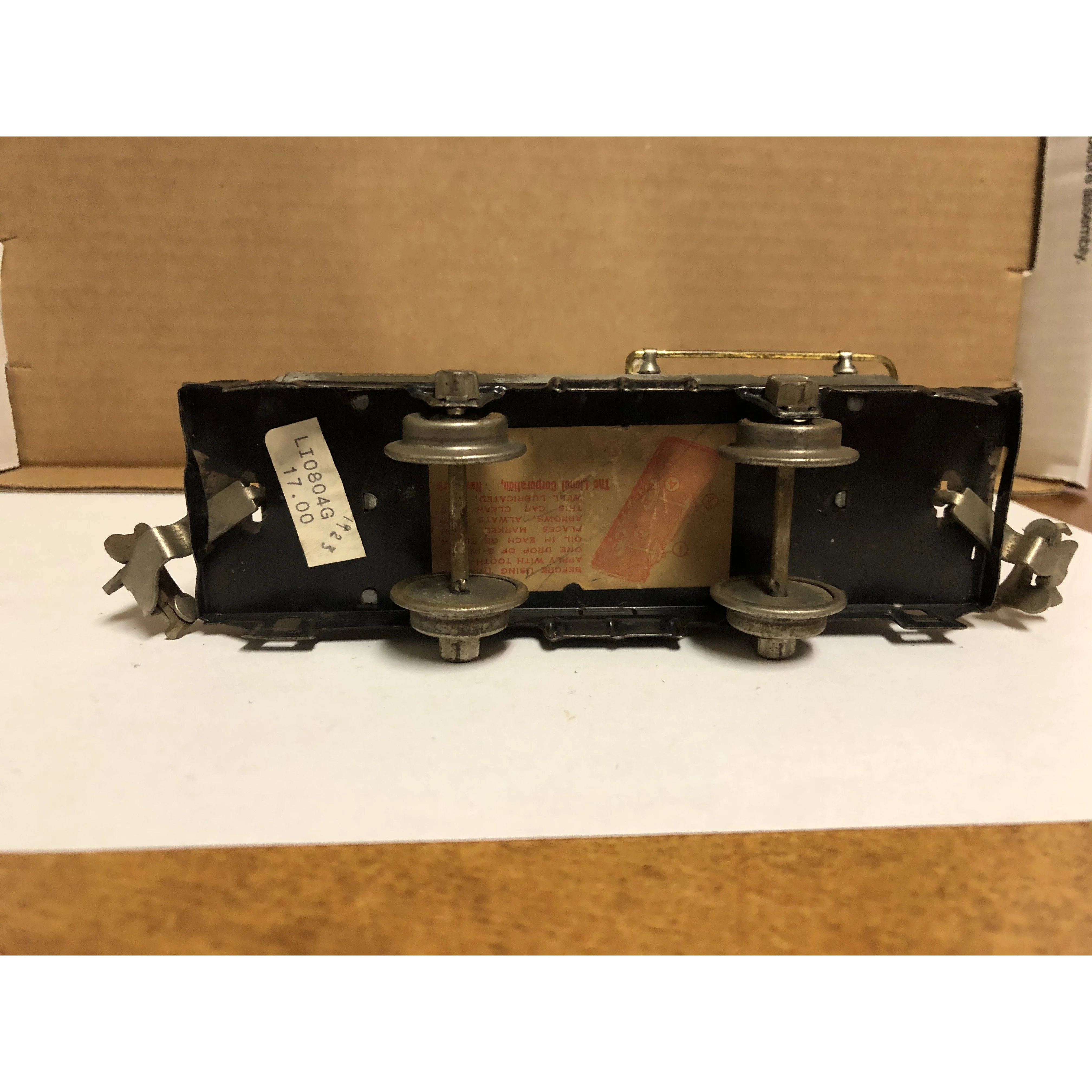 Lionel Pre-War 804 Sunoco Gas Tank Car (b) - Image 3