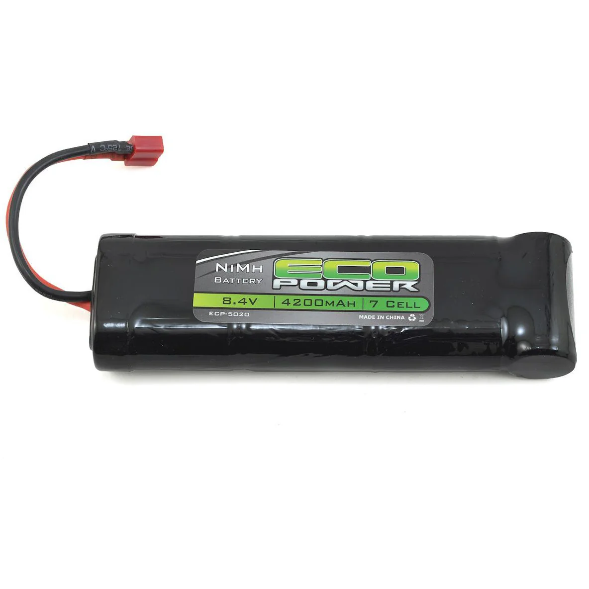 EcoPower 7-Cell NiMH Stick Pack Battery w/T-Style Connector (8.4V/4200mAh)