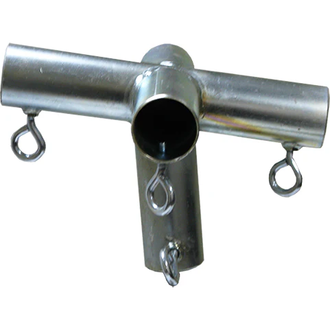 FITTING 1-3/8" P5G Lean-To 102 degree 2.5/12 Five Way Fitting with Center Leg Down