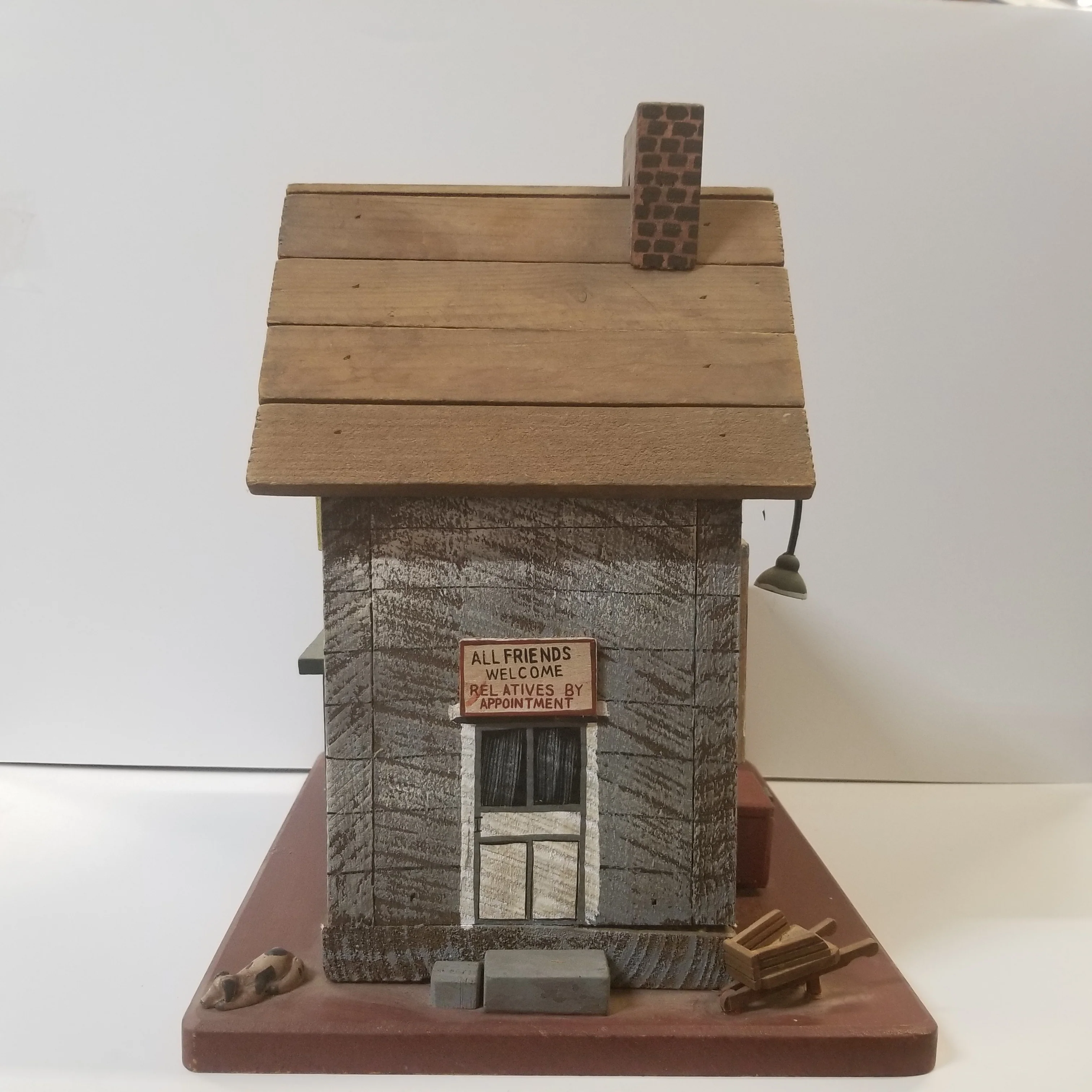 G Scale Wooden Mom And Pops Handmade Gas-N-Grub Structure - Image 4