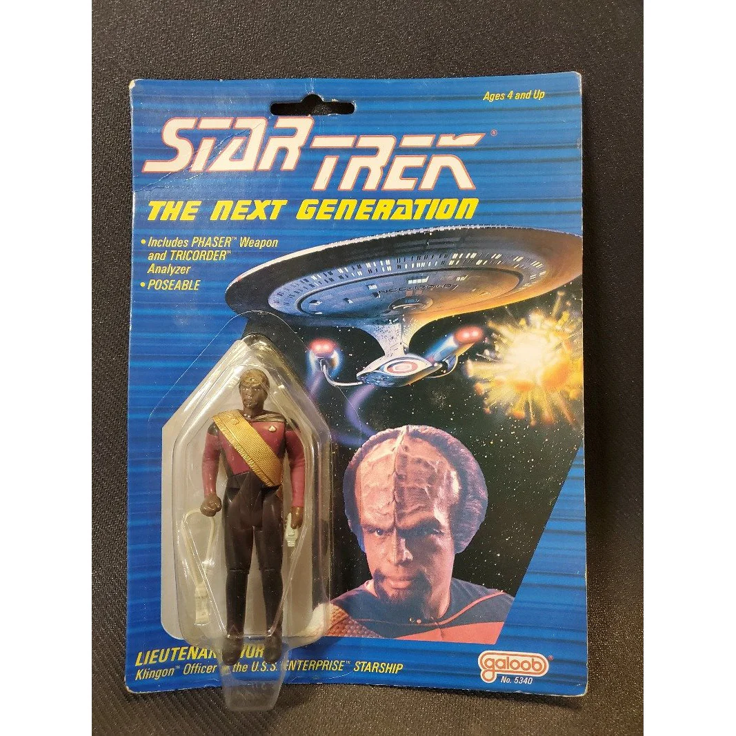 Galoob Star Trek The Next Generation Action Figure Lieutenant Worf