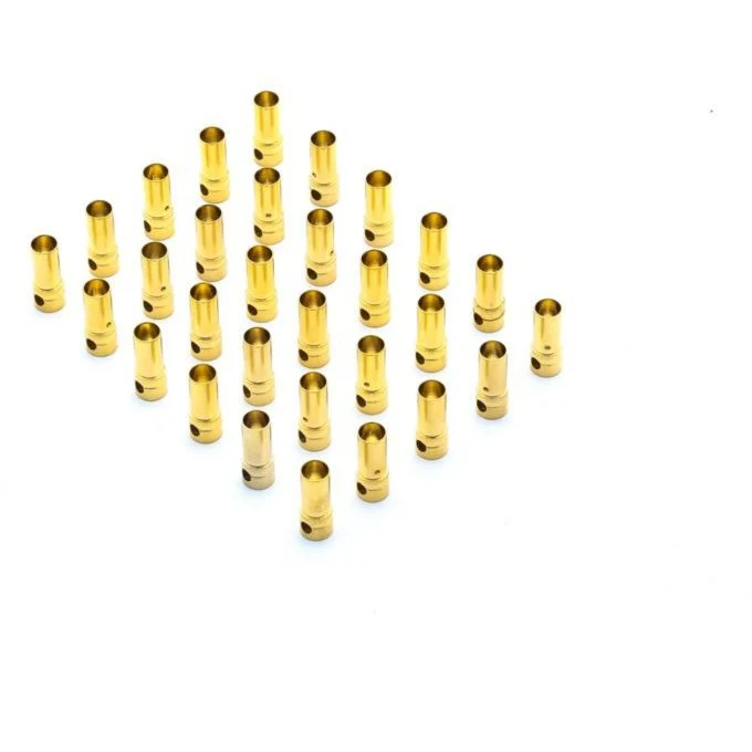 EFLAEC317 Gold Bullet Connector Female female,-3:72