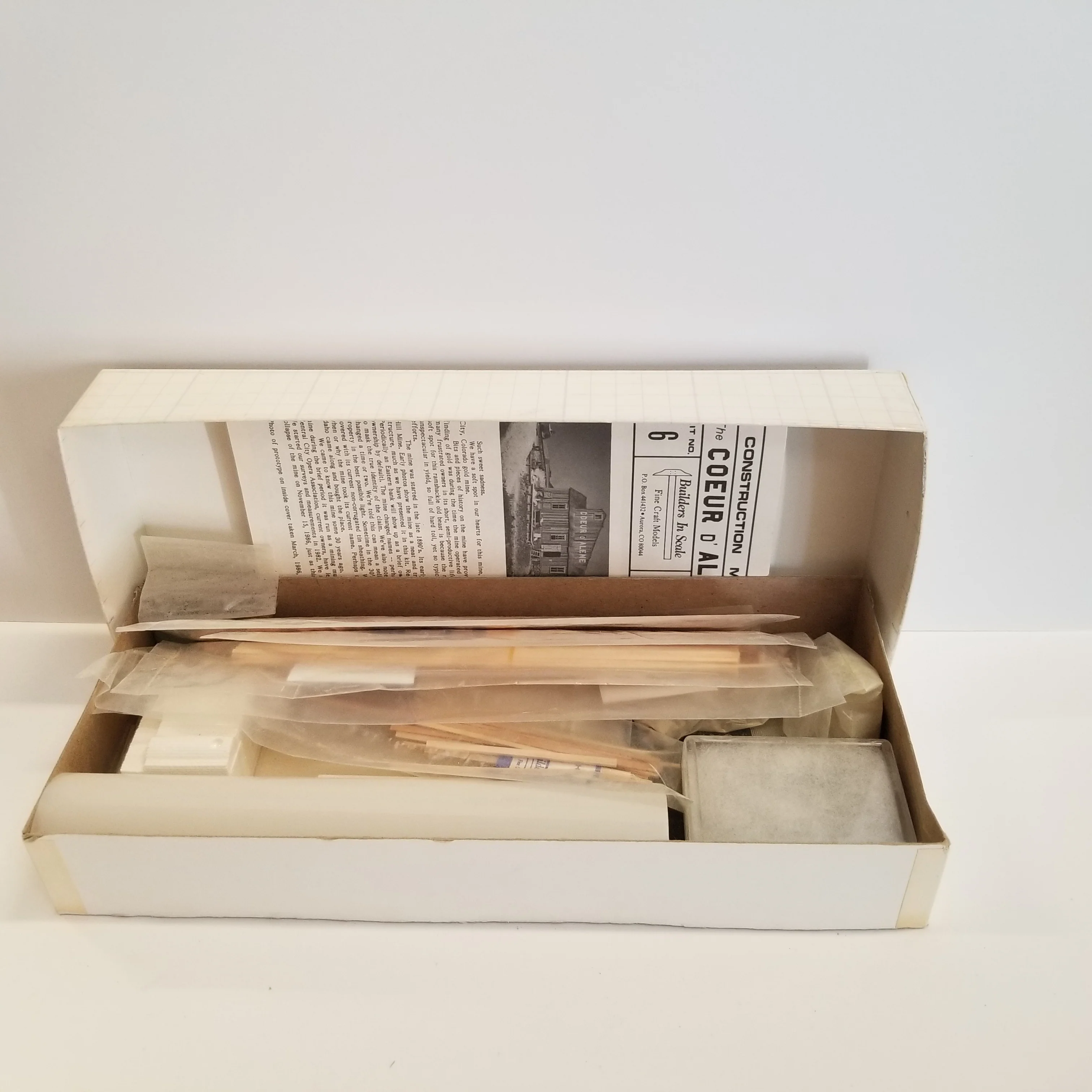 HO Scale Builders In Scale Kit No.6 The Coeur D'Alene Mine