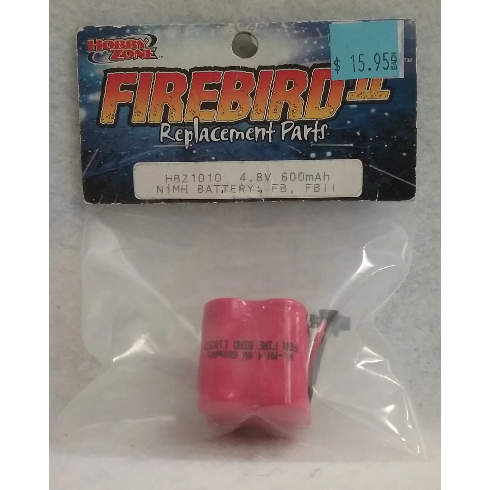 Hobbyzone HBZ1010 Ni-MH 4.8V 600mAh Battery Fire Bird