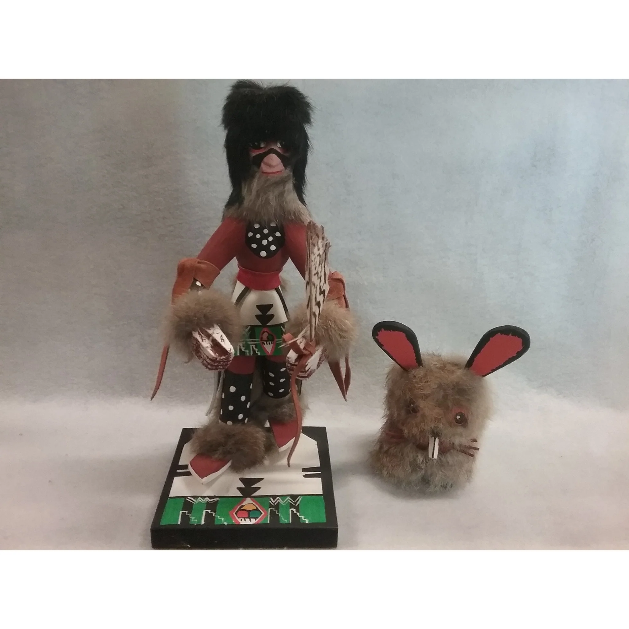 Hopi Indian Kachina Doll Handmade By Cindy Kachada - Image 2