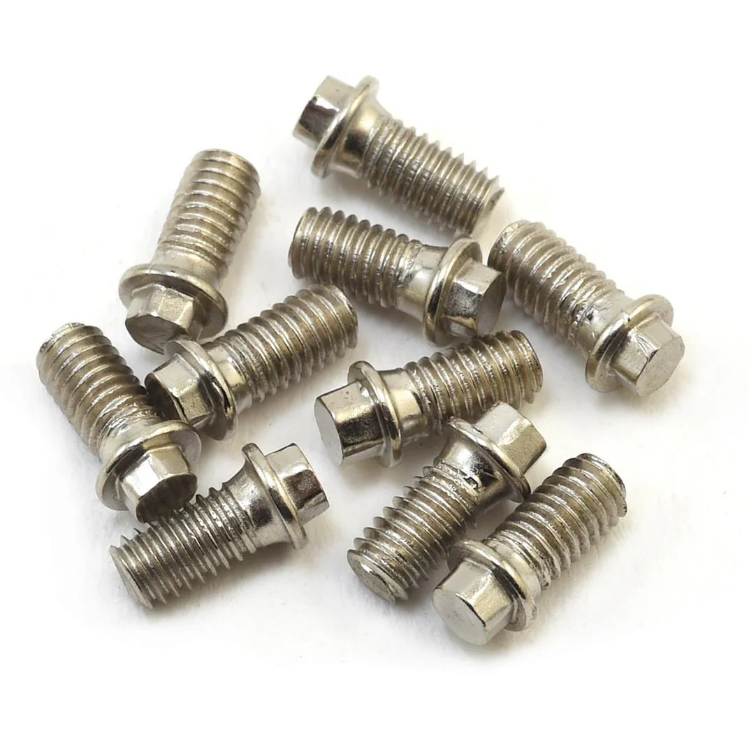 Hot Racing 3x6mm Miniature Scale Hex Bolts (10)