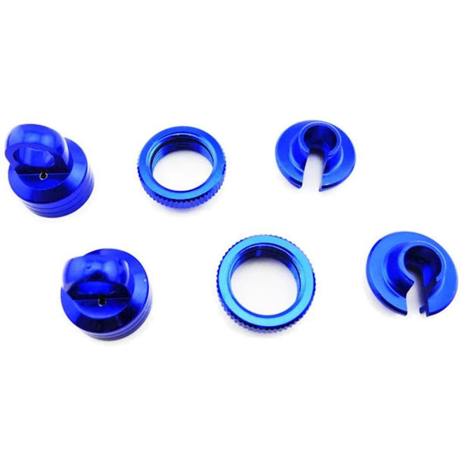 Hot Racing Aluminum 10mm Shock Upgrade Kit Blue Yeti Wrai