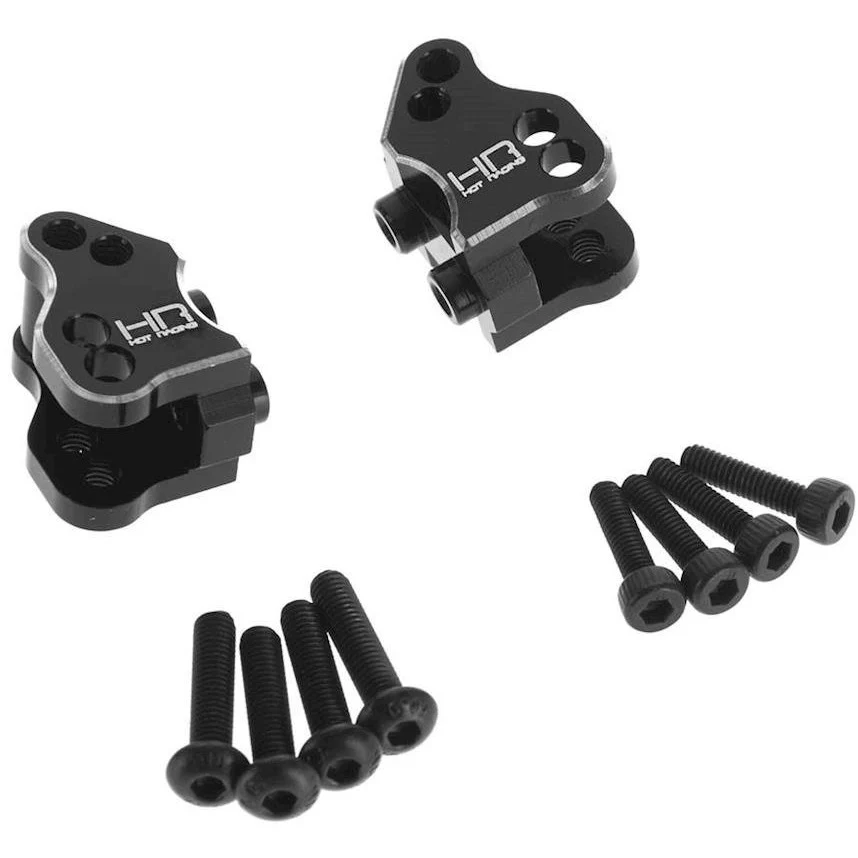 Hot Racing Aluminum Lower Link/Shock Mount Black SCX2