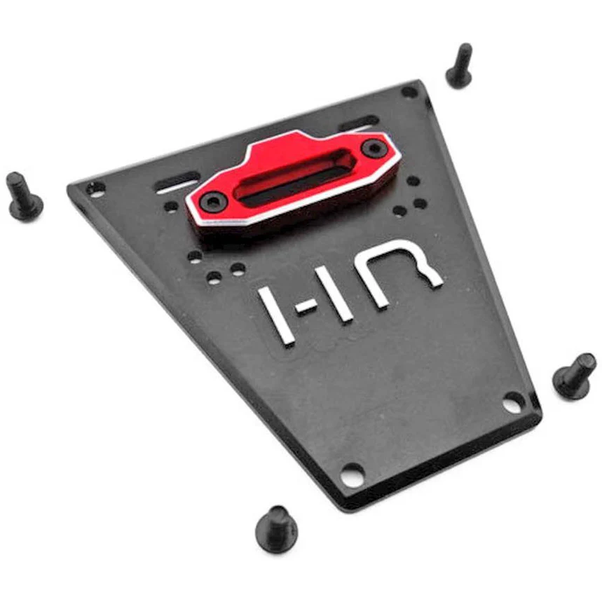 Hot Racing Aluminum Winch Mount Front Skid Plate Yeti XL
