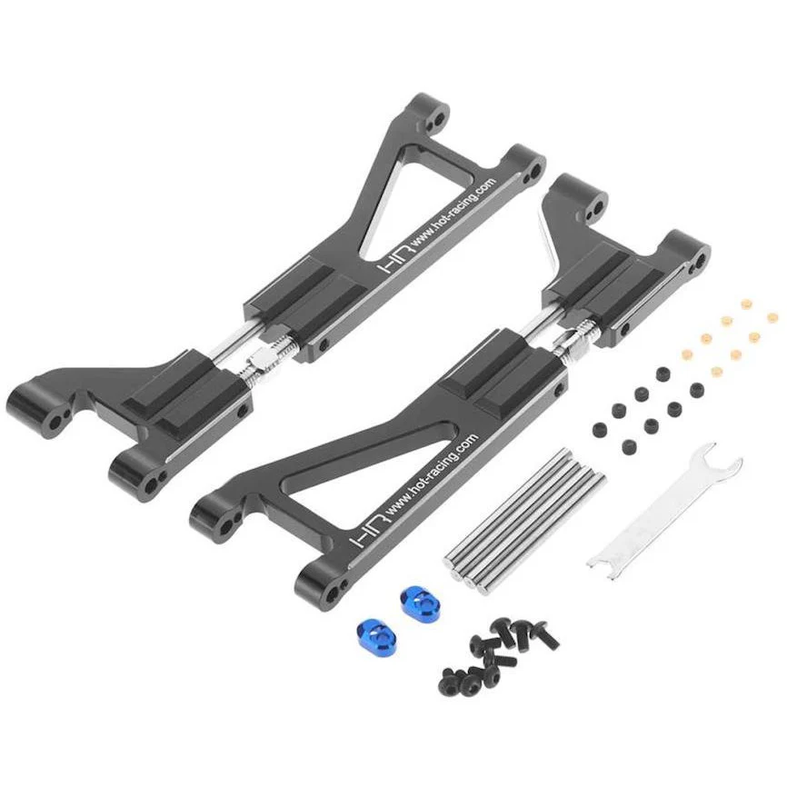 Hot Racing Aluminum X-Maxx Adjustable Upper Arm (Black)