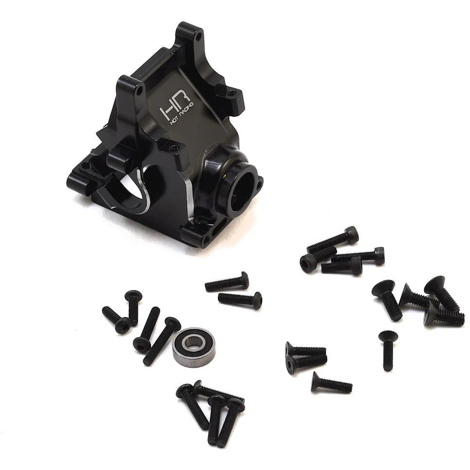 Hot Racing Arrma Kraton/Outcast Aluminum Gearbox Case Bulkhead (Black)