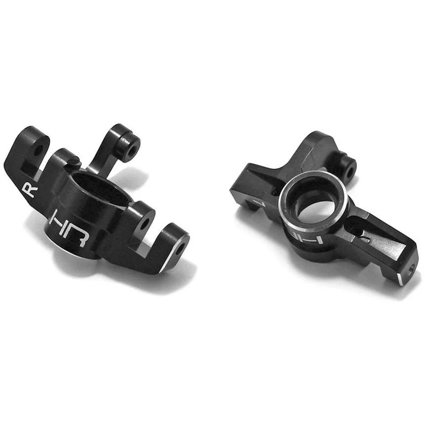 Hot Racing Black Aluminum Front Knuckles
