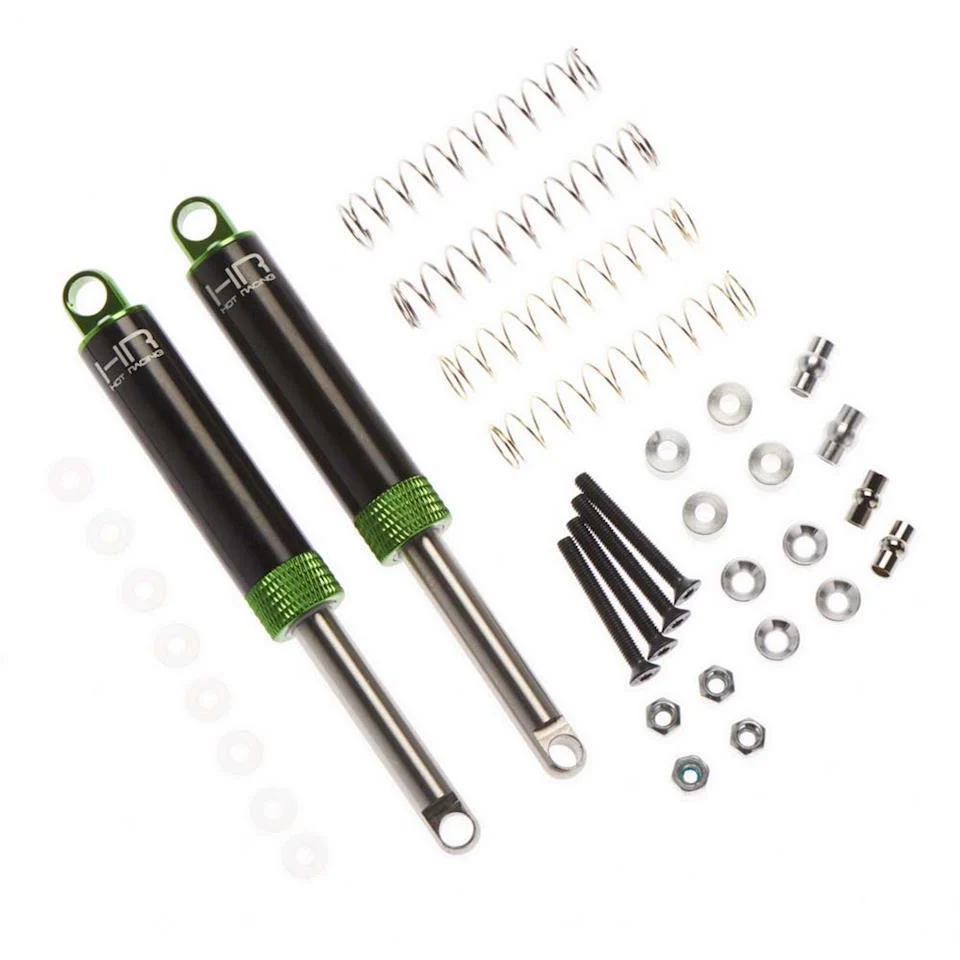 Hot Racing Green Internal Spring Air Shocks 100mm
