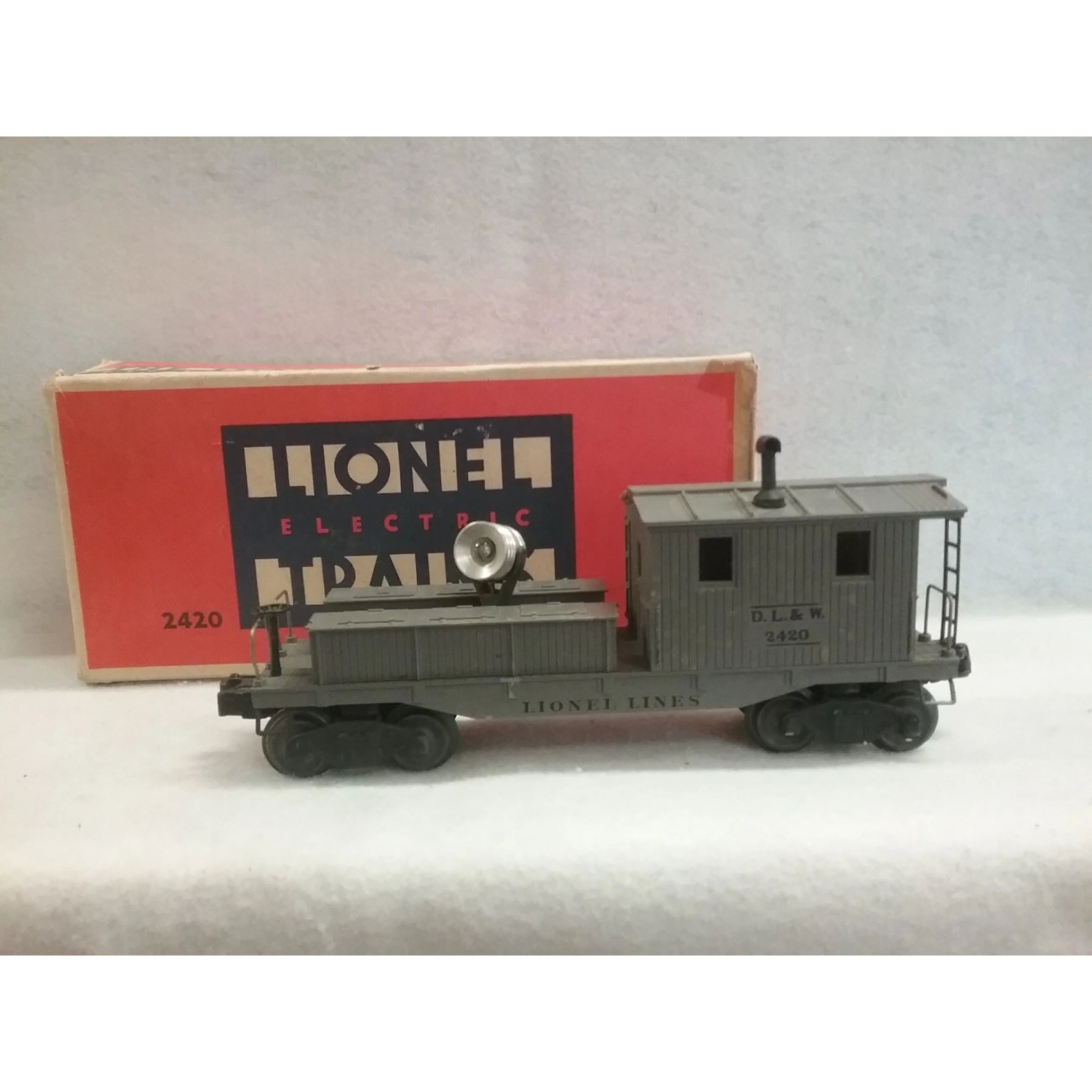 O Gauge Lionel No.2420 Search Lightcar