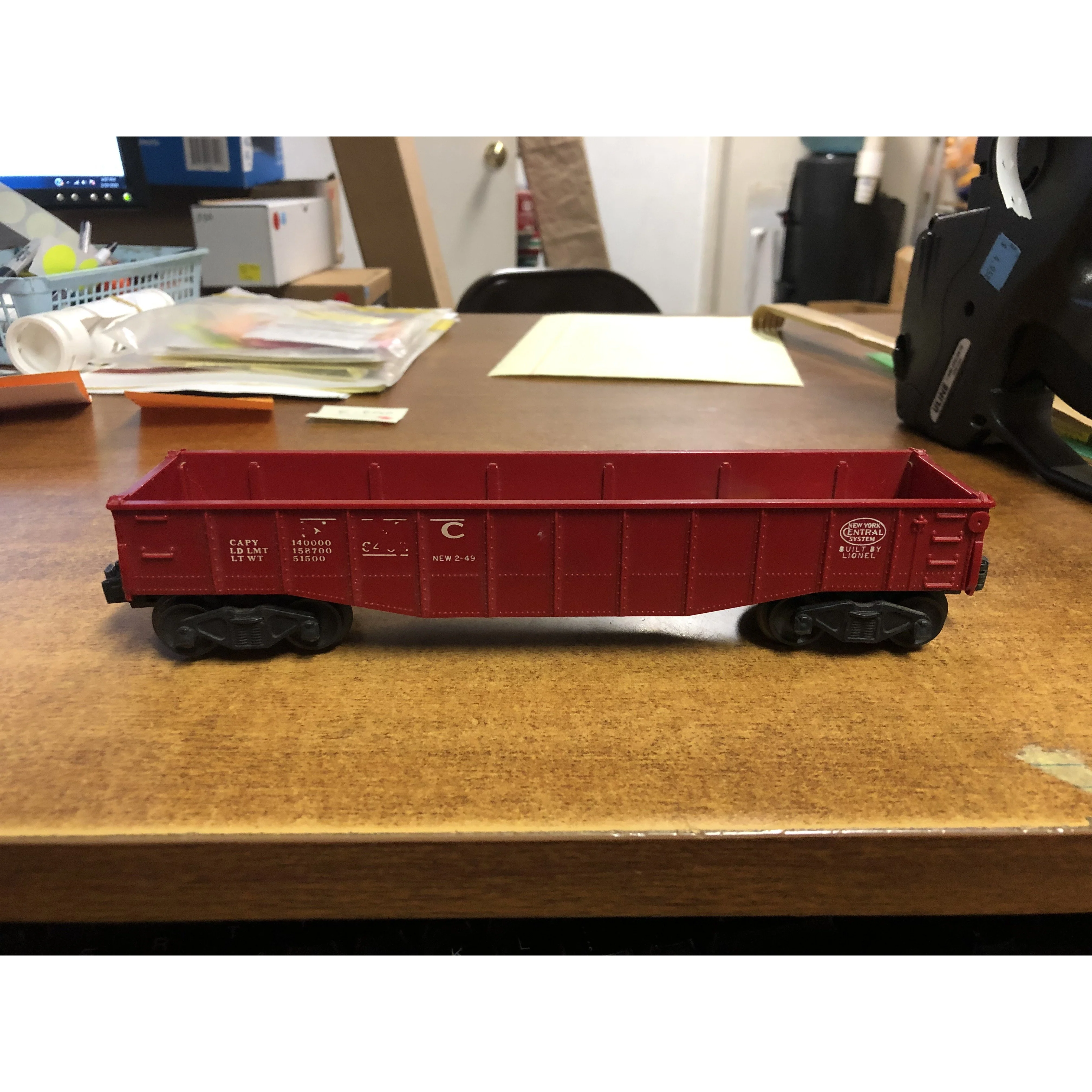 Lionel 6462 NYC Gondola - Image 2