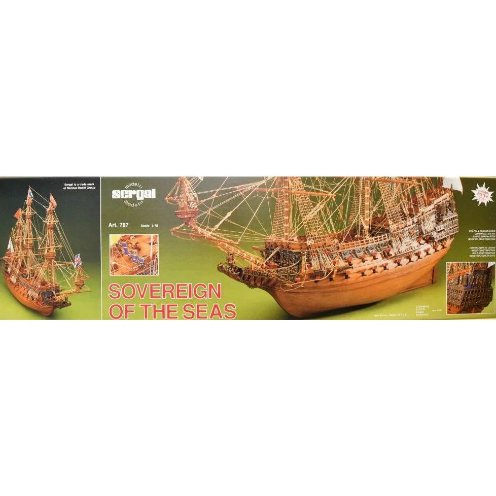 1/78 Mantua/Sergal Model 787 Sovereign of the Seas - Image 2