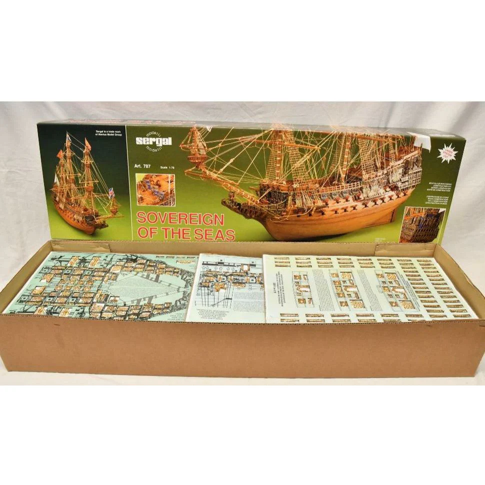 1/78 Mantua/Sergal Model 787 Sovereign of the Seas - Image 3