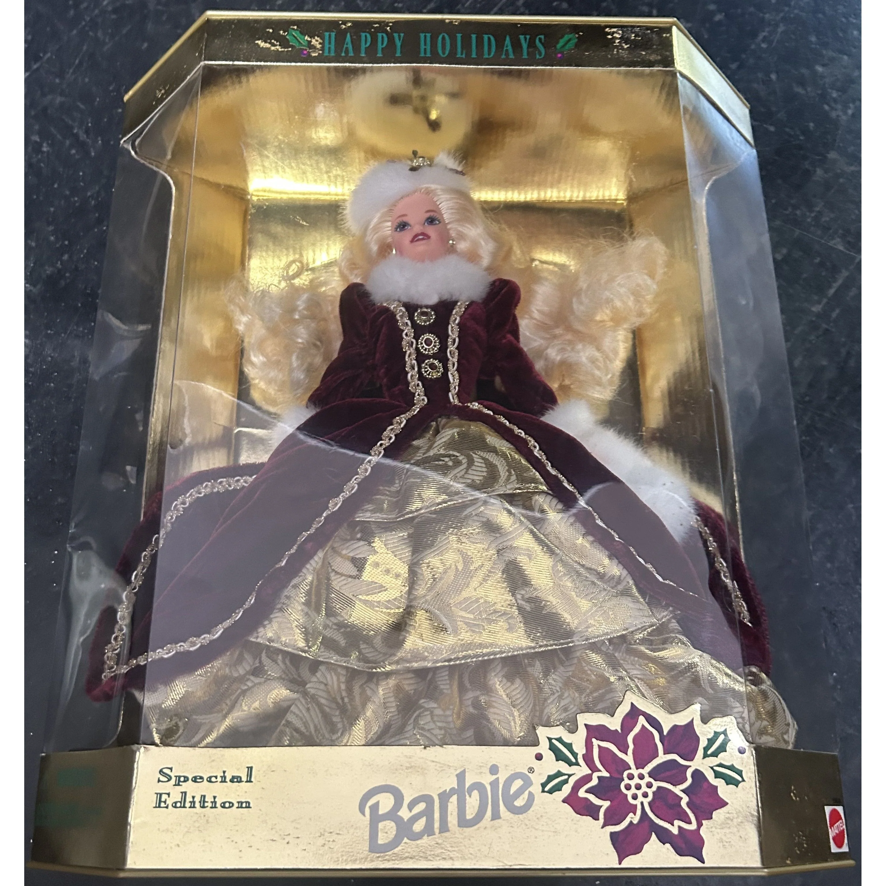 Mattel 15646 Barbie 1996 Happy Holidays Special Edition