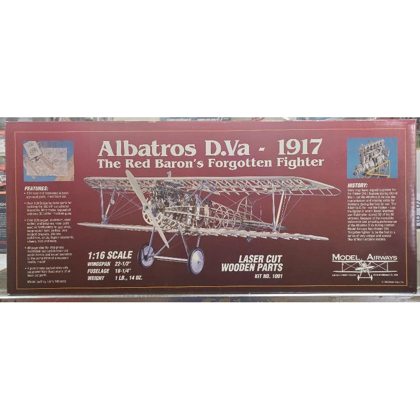 1/16 Scale Model Airways 1001 Albatros DVA 1917