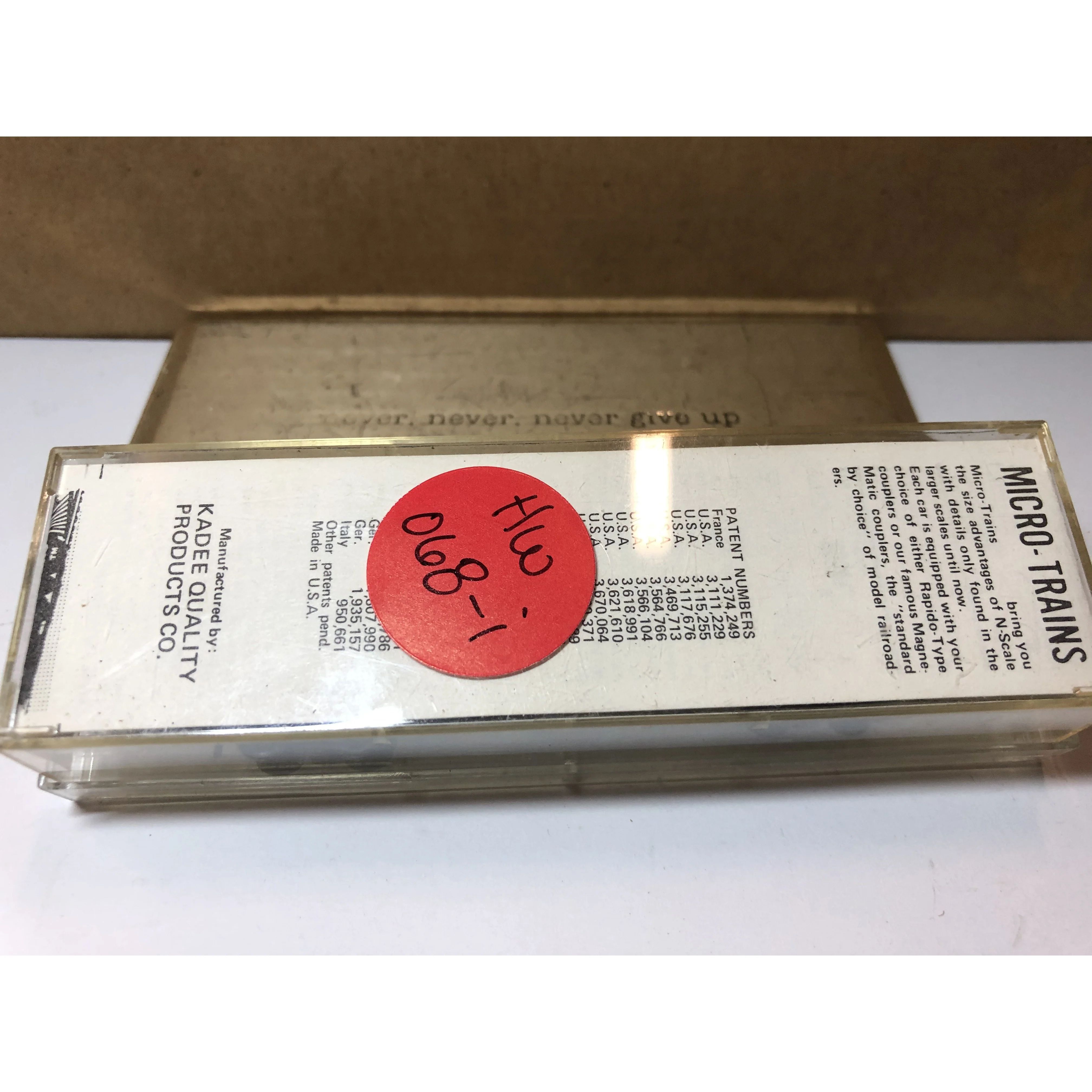 N Scale 42060 Kadee Potlatch Forests 40' Double Sheathed Wood Box Car - Image 3