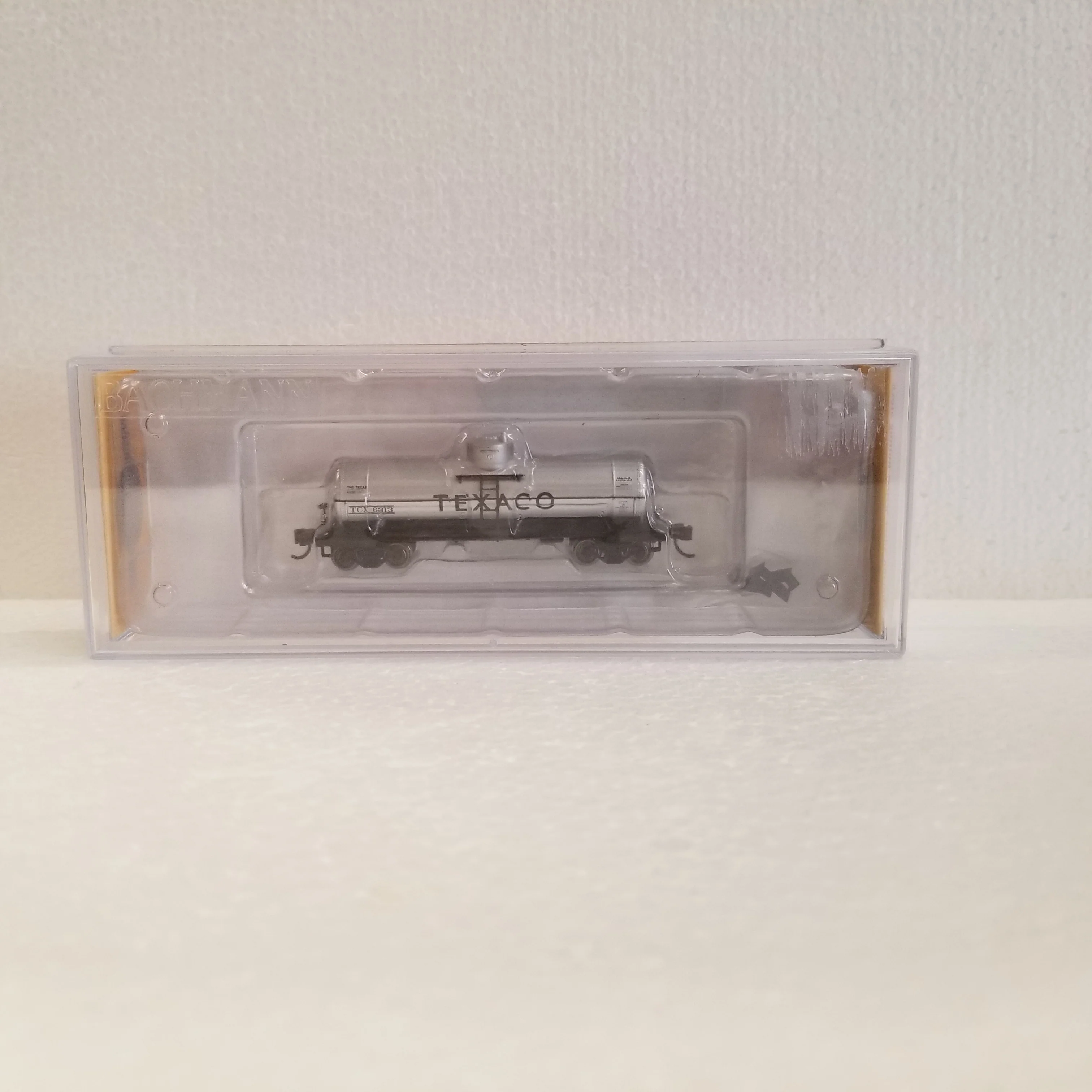 N Scale Bachmann No.17854 Single Dome Tank Car Texaco No.6313 - Image 3
