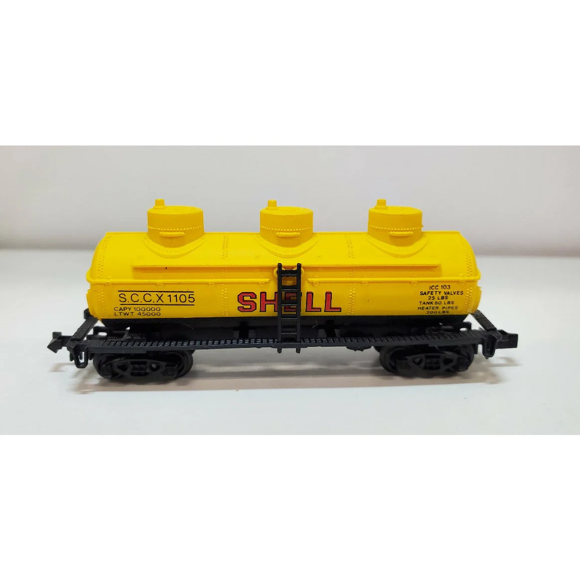 N Scale Model Power Shell 1105 Triple Dome Tanker