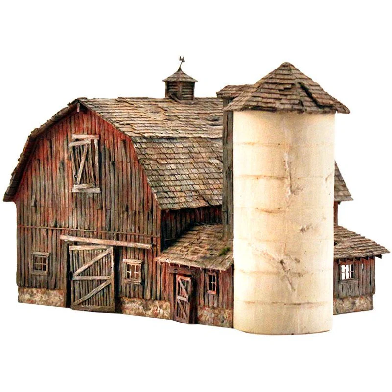 PF5190 HO KIT Rustic Barn - Image 2