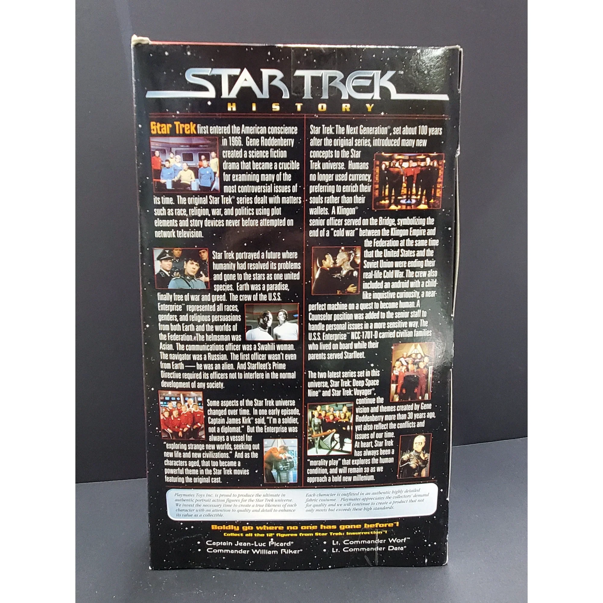 Playmates 65073 Star Trek Insurrection Lt Commander Worf - Image 3