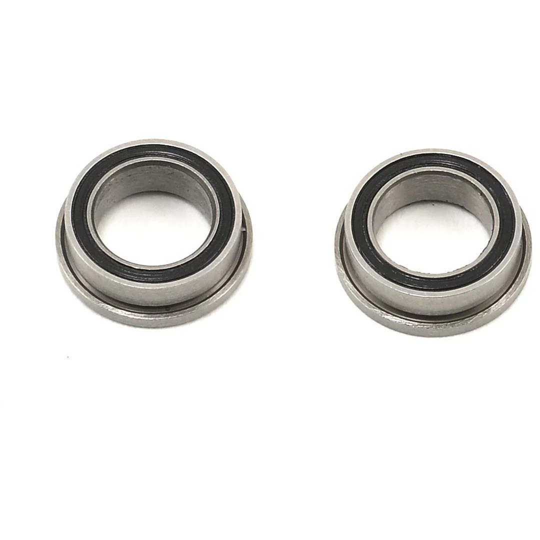 ProTek RC 1/4x3/8x1/8" Ceramic Rubber Shielded Flanged "Speed" Bearing (2)