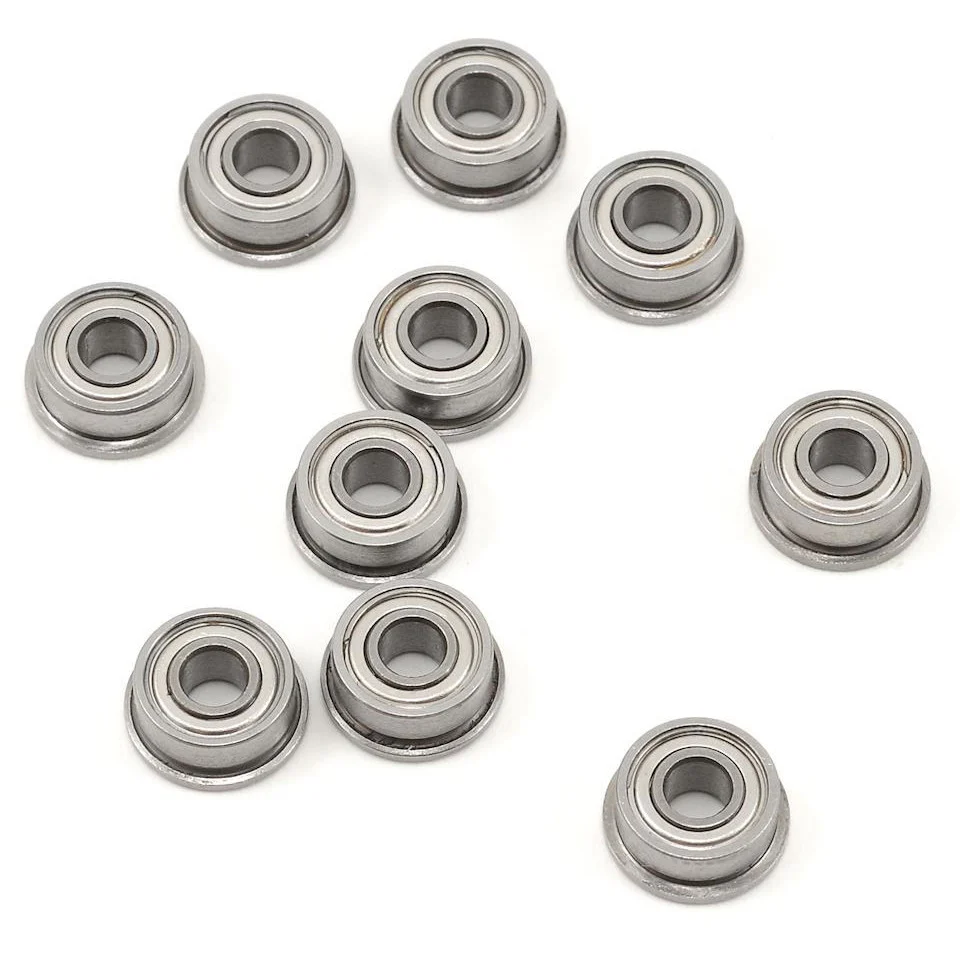 ProTek RC 1/8x5/16x9/64" Metal Shielded Flanged "Speed" Bearing (10)