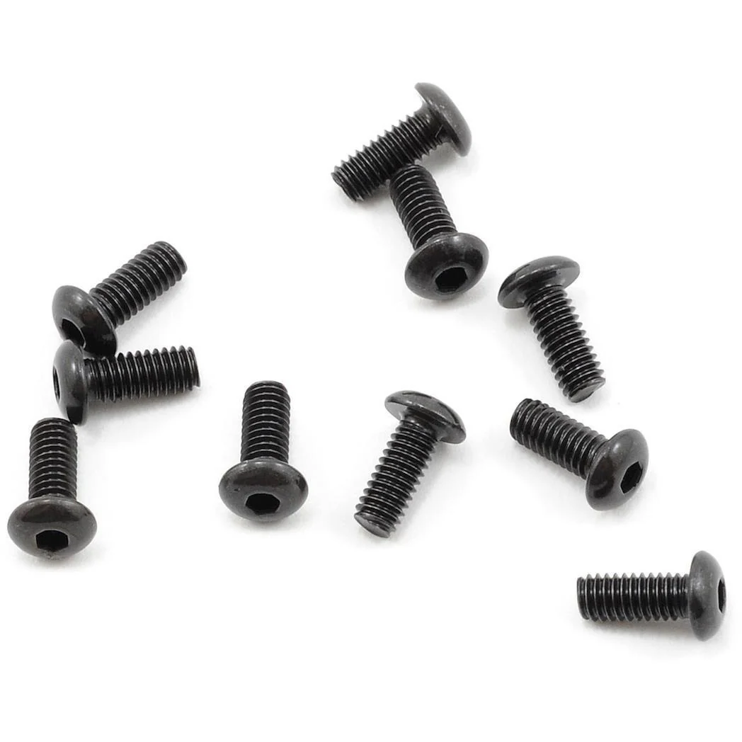 ProTek RC 2.5x6mm "High Strength" Button Head Screws (10)