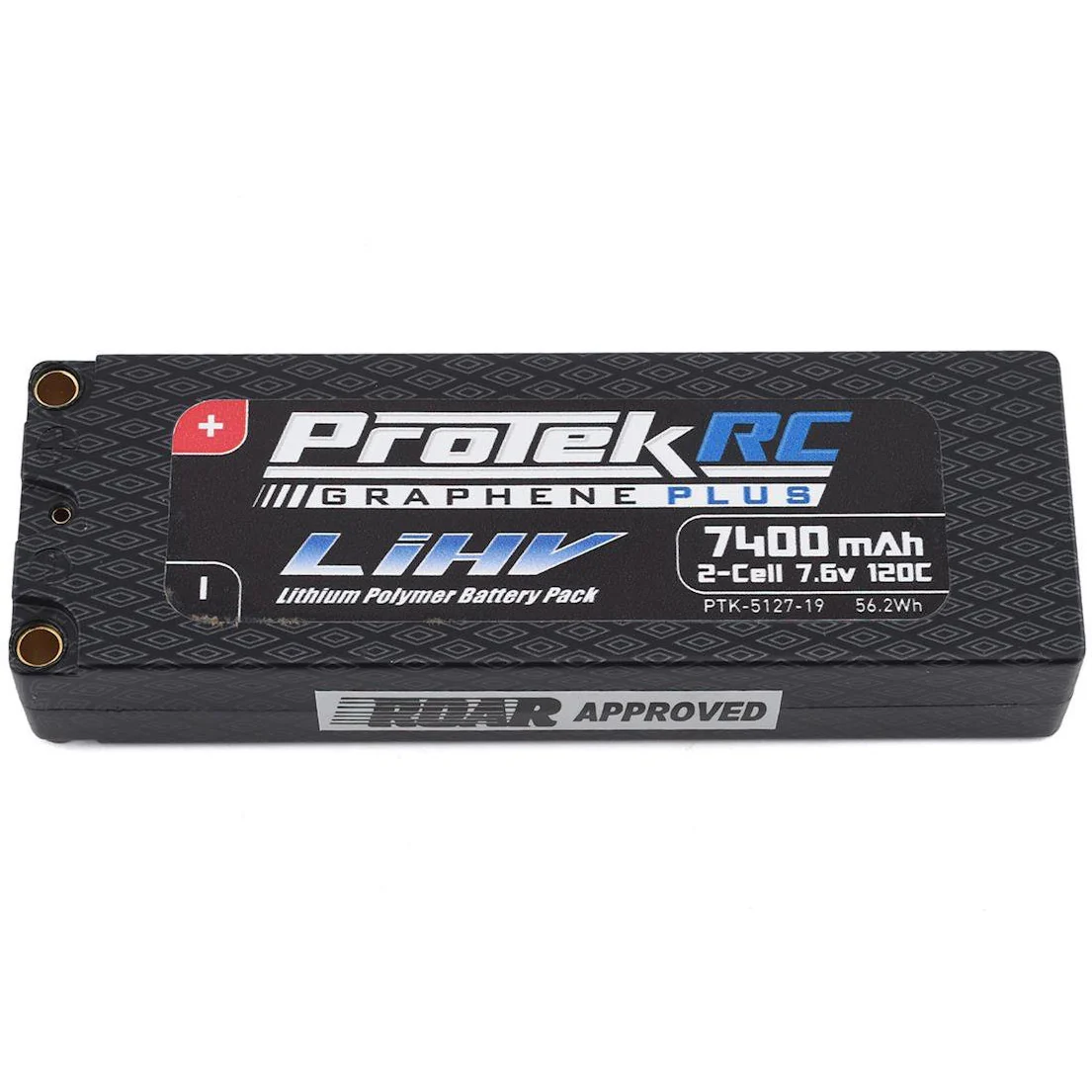 ProTek RC 2S 120C Si-Graphene + HV LiPo Battery (7.6V/7400mAh)