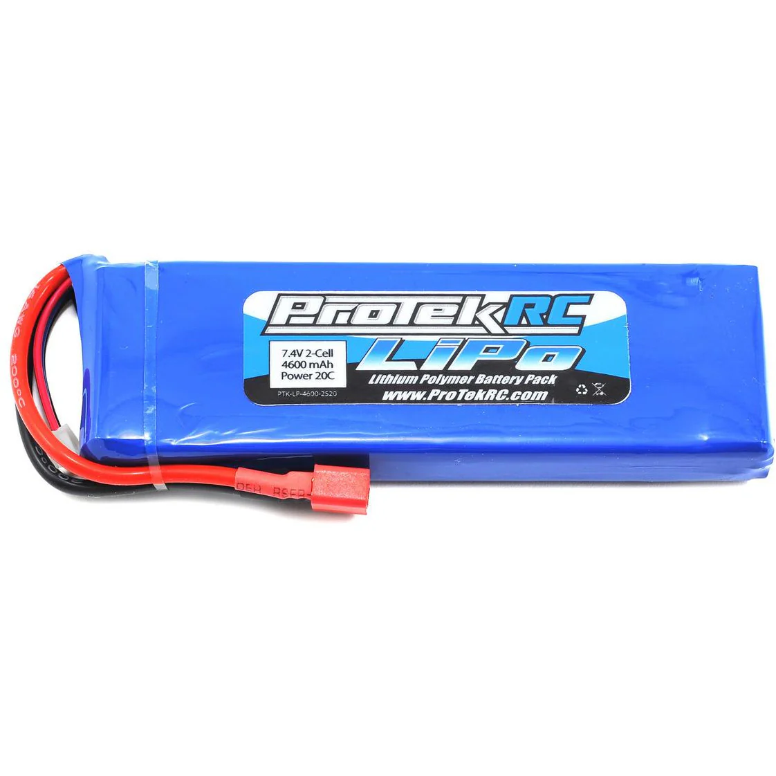 ProTek RC 2S LiPo 20C Battery (7.4V/4600mAh) (Receiver Battery)