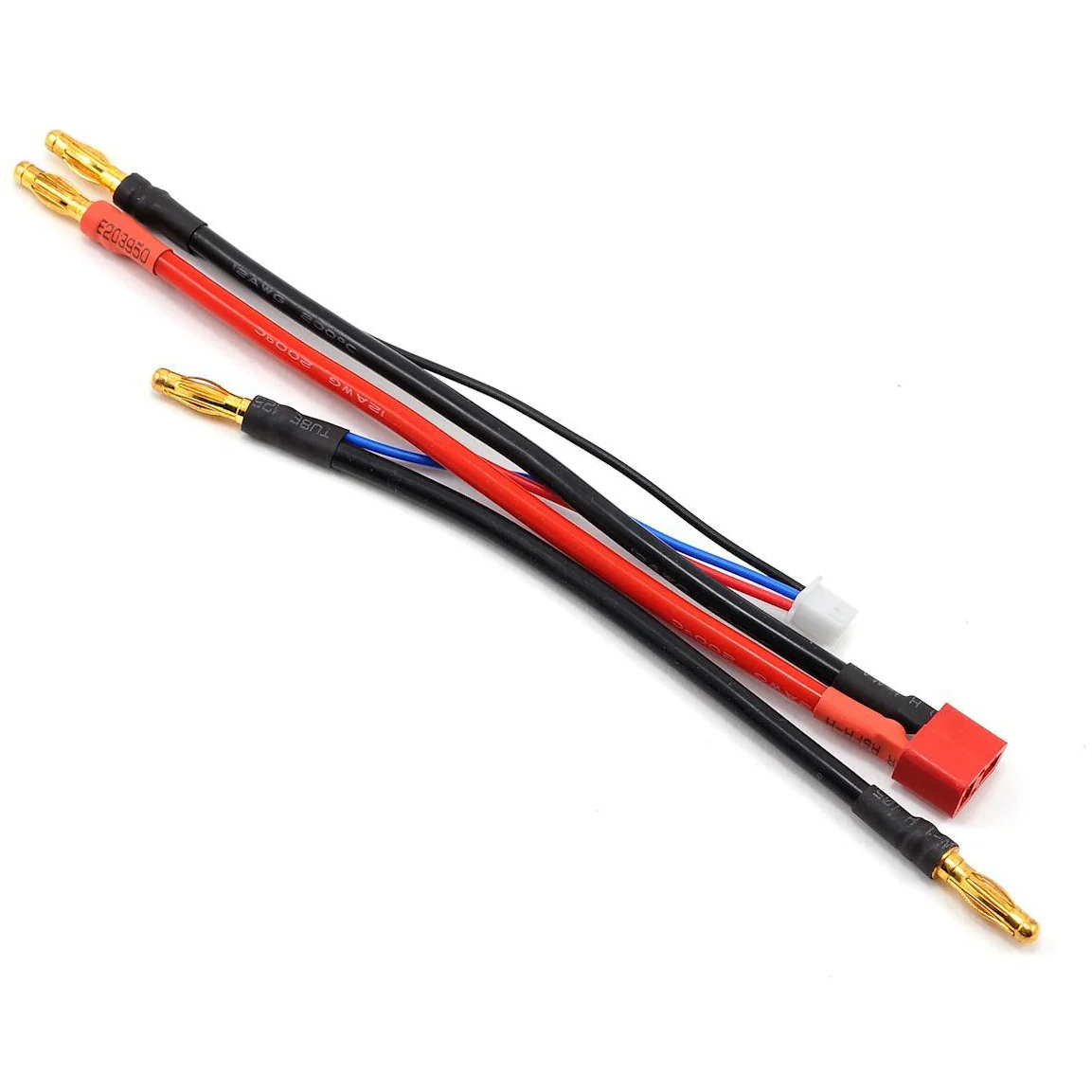 ProTek RC 2S Saddle Pack Charge Adapter (T-Style Ultra Plug to 4mm Bullet)